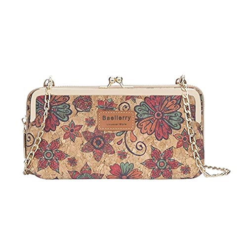 Sac crossbody pour femmes design grain de bois raffiné finition CK2212