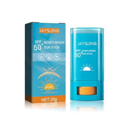 SPF 50 Sunscreen Stick - Ultra Light UV Protection for Face and Body, Long Lasting Waterproof and Sweatproof Fresh Non-sticky Formula Suitable for All Skin Types