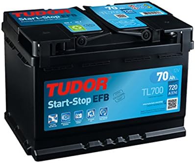 Batería Tudor 70 Ah 760 A/EN TL700 para Vehículos Modernos