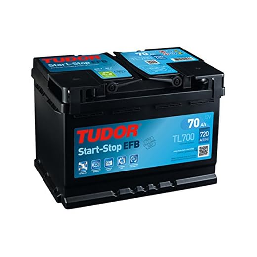 TUDOR Batería 70, Ah 760, A/EN TL700 L 278mm B 175mm H 190mm