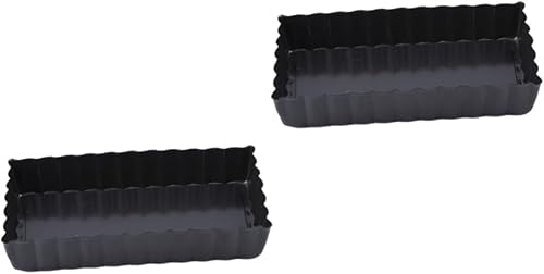 BESTOYARD Molde para hornear de fondo vivo 2pcs pastel de carne desmontable