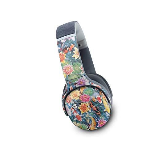 Image of MightySkins Carbon Fiber Skin Compatible with Skullcandy Crusher Evo Wireless - Koi Pond | Protective, Durable Textured Carbon Fiber Finish | Easy to Apply | Made in The USA