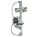 Passengers Rear Power Window Lift Regulator with Motor Assembly Replacement for Cadillac 19244837