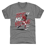 500 LEVEL Ceddanne Rafaela Boston Ice in My Veins Men's Premium T-Shirt (Tri Gray, S)