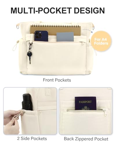 Bolso Tote para Mujer con Compartimento para Laptop 15.6" miniatura 6