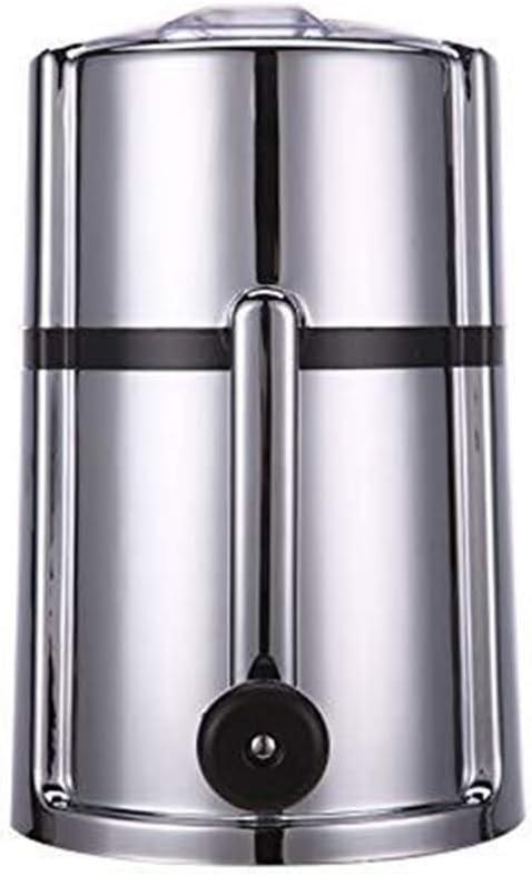 Hand Crank Ice Crushers, Portable Slushie Machines and Snow Cone Machine, with Stainless Steel and Hand Crank, for Home Outdoor Use