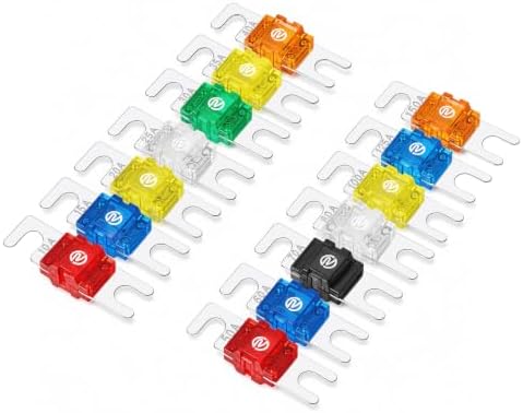 RECOIL MFK28 Mini-ANL Fuse Assortment Kit 28pcs 10A–150A Nickel-Plated — 사진 2