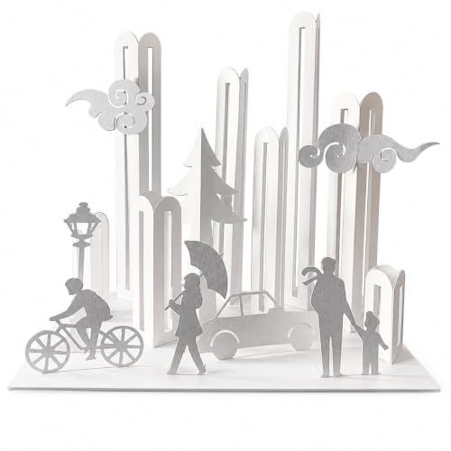 YWJLQH Kit d’Art en Papier 3D Débutant, style to 4