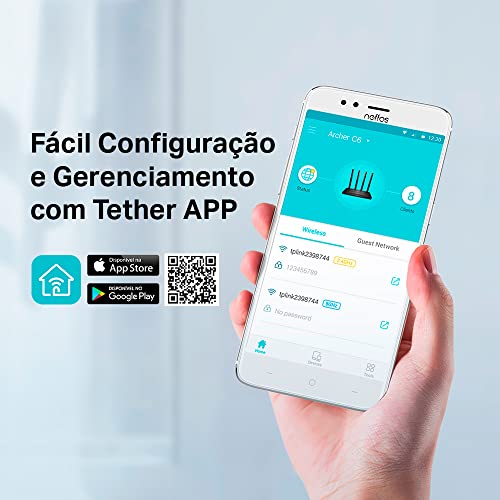 Repetidor TP-LINK Wi-Fi AC1200Mbps 2 Ant Externas RE305