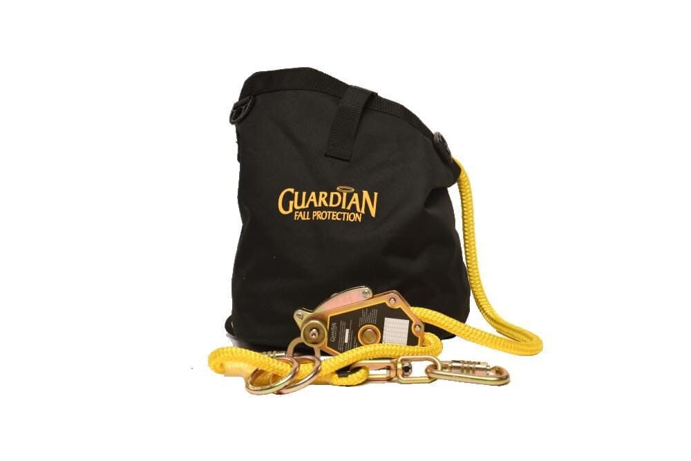 Guardian Fall Protection 100' Rope Horizontal Temporary Lifeline (Htl) Kit