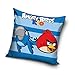 Nada Home Funda de cojín de microfibra estampada oficial Angry Birds 40 x 40 cm 4376
