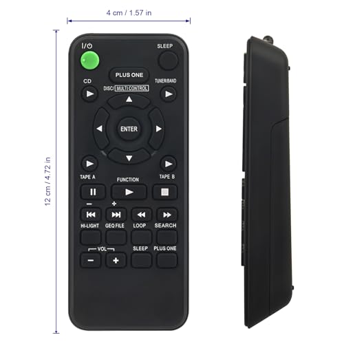 Télécommande RM-SF150 compatible Sony MHC-F150 HCD-MC1 - 6
