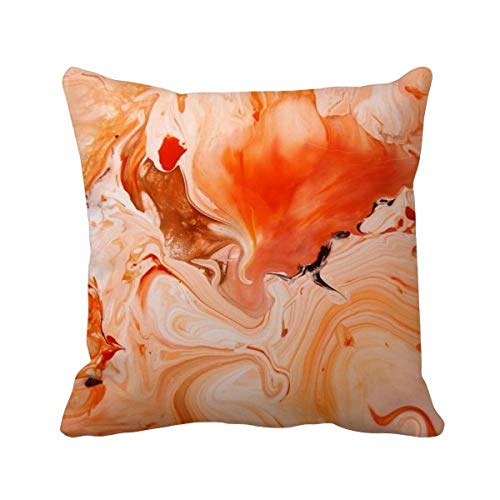 Housse de coussin moderne en marbre abstrait pour sublimer le canapé