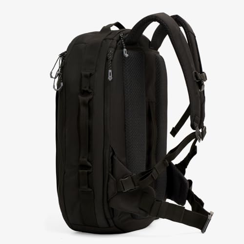 Eagle Creek Tour Lite Travel Pack - Weekend Travel Gear - Dedicated Padded Laptop Sleeve - Lockable Zippers - Compression Strap - Internal Mesh Pockets - Versatile Carry Options - 38L - Black - Image 5