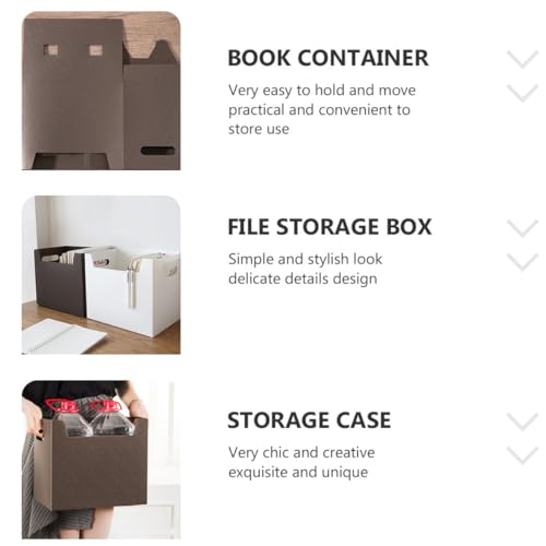 Rangement de bureau efficace avec les boîtes pliables en PP de 2 - 4