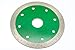 TechDiamondTools 4.5 Inch Diamond Continuous Light Saw Blade,for Cutting Ceramic,gem stone, Porcelain,Wet Cutting, 7/8