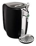 Krups & Heineken VB310E10 SEB VB310310 Tireuse Pression Beertender Machine à bière Pompe Fût 5L Noir et INOX (Reconditionné)