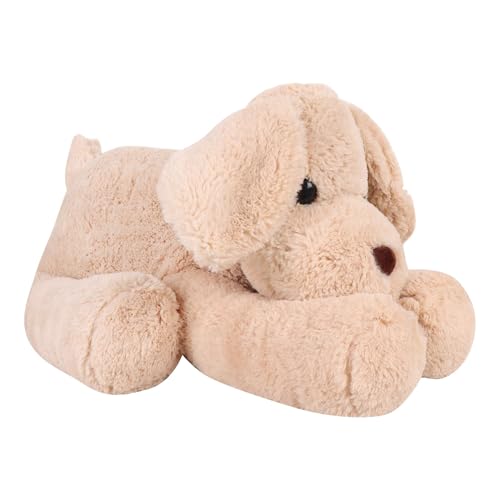 Image of DearJoy Cute Cuddly Dog | Light Brown - 28 cm