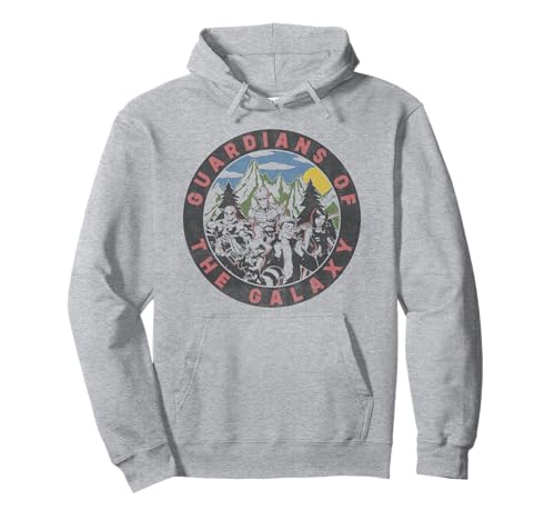 Guardians Of The Galaxy Group Shot Retro sweat-shirt Marvel idée cadeau originale pour anniversaire