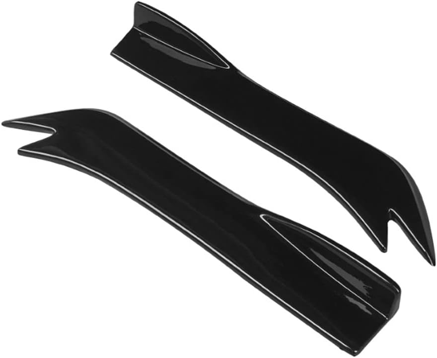 Rear Bumper Lip Spoiler for Kia K5 Optima DL3 2021 2022 2023 Wrap Angle Protector Accessories Trim ABS 2pc Gloss Black