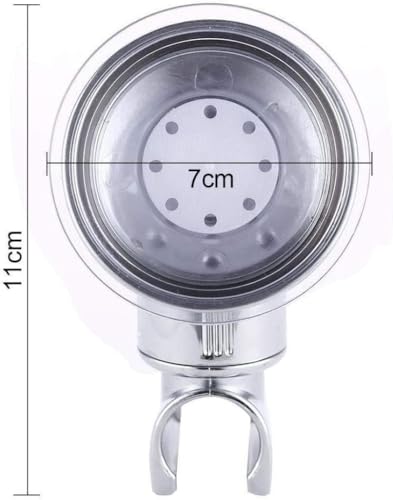 Support de pommeau douche réglable universel sans perçage avec ventouse d'aspiration puissante