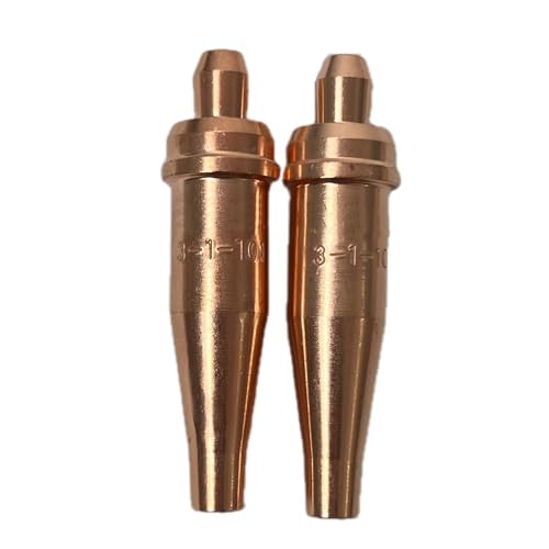 ALLZSMOOTHLY 3-1-101 Acetylene,A General Purpose Cutting Torch Tips Suggests Victor Style Heavy Duty，Pack of 2 by ALLZSMOOTHLY - Used condition - US$13.87