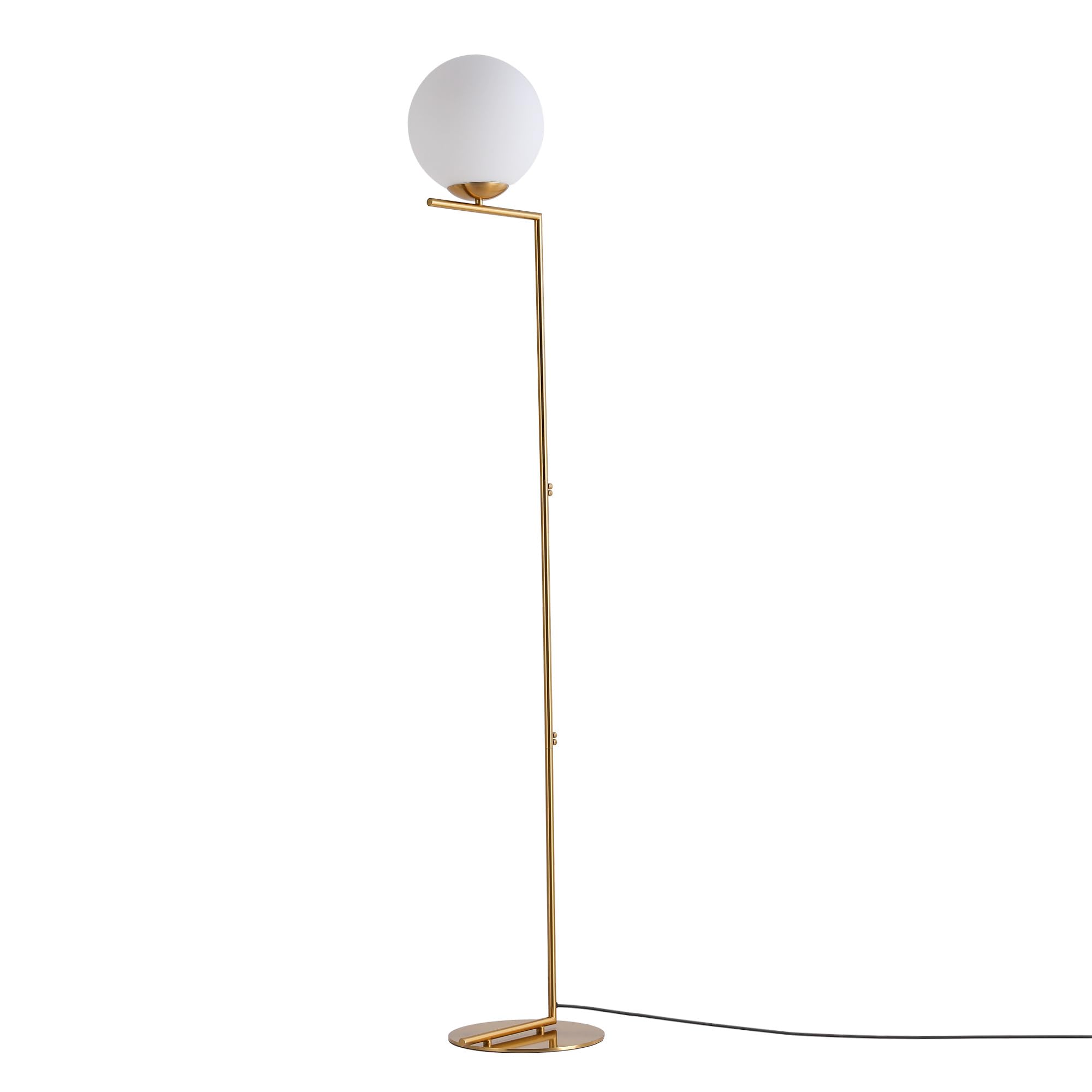 B·LED BARCELONA LED - Lámpara de pie bola cristal Anni - E27 - Ø 22cm