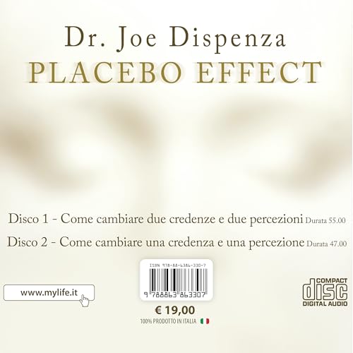 Placebo Effect. Le Meditazioni: Come Cambiare Due Credenze E Due Percezioni-Come Cambiare Una Credenza E Una Percezione. Audiolibro. 2 Cd Audio - 2