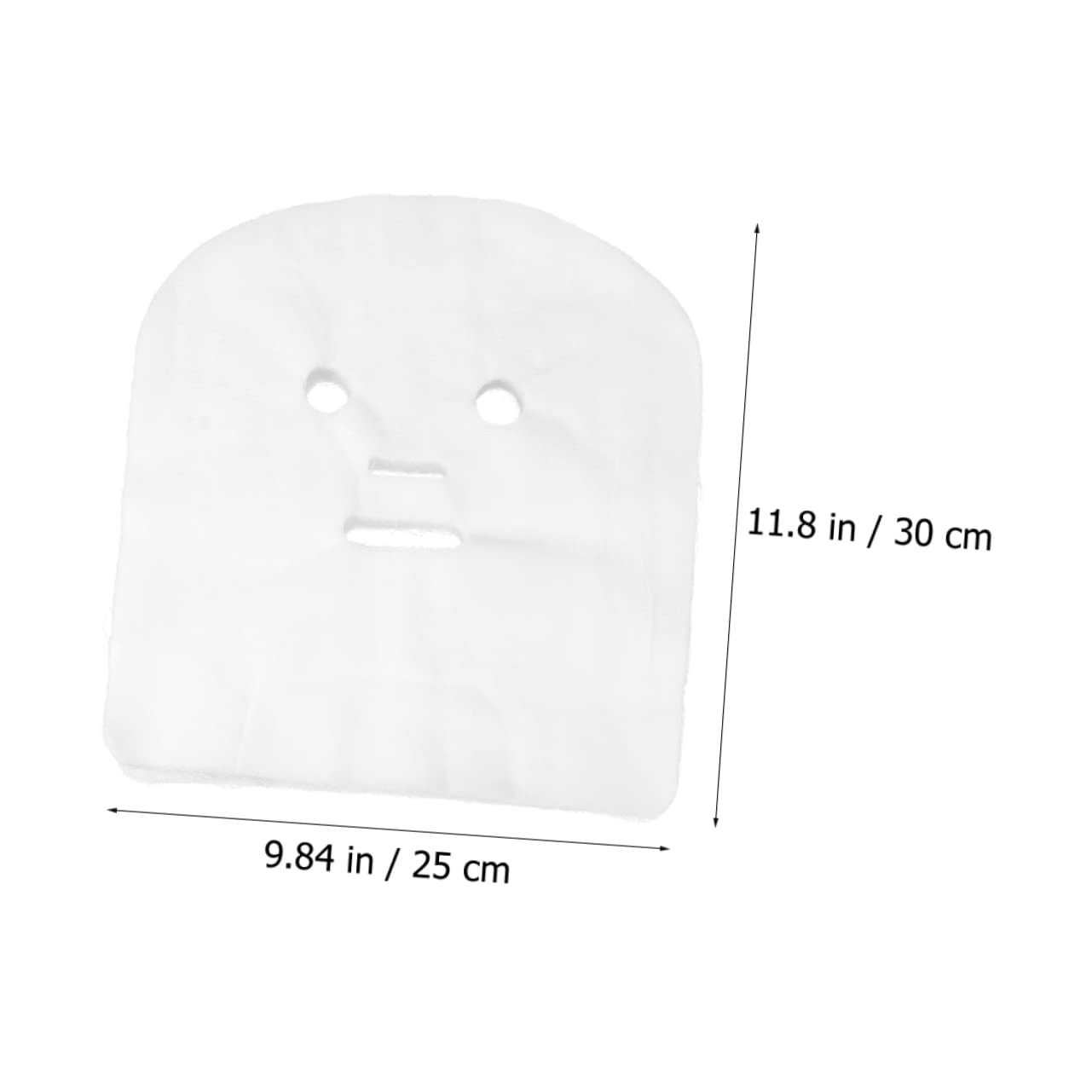 Healeved 300stücke Gesichtsmaske Gauze Facial Maskenblätter Für -behandlungen Und Hautpflege Für Spa-anwendungen Maximierung Effektivität Von Cremes