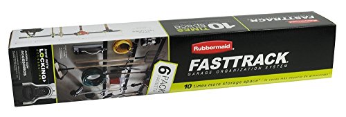 Rubbermaid Fasttrack Garage Storage System Tool Hanging Kit, Garage Organization, Wall Mount Holder For Garden Lawn Tools #TOP2
