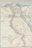 Nile River Map Journal: Vintage Map Notebook