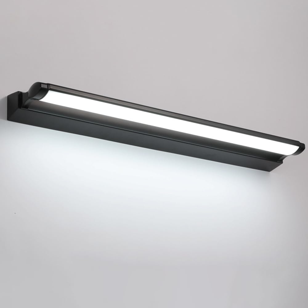 Liniowa lampa lustrzana LED do łazienki, lampa ścienna LED do toaletki, długa taśma, oświetlenie obrazu, 4000K, lampy przednie do lustra, oświetlenie do makijażu, garderoby, sypialni, dogłęb