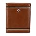 Produktbild Zigarren Humidor Reise Outdoor Humidor Fall Zedernholz ausgekleidet 6 Zigarren Humidor Portable Light Weight Cigar Box Geschenk-Set(Brown)