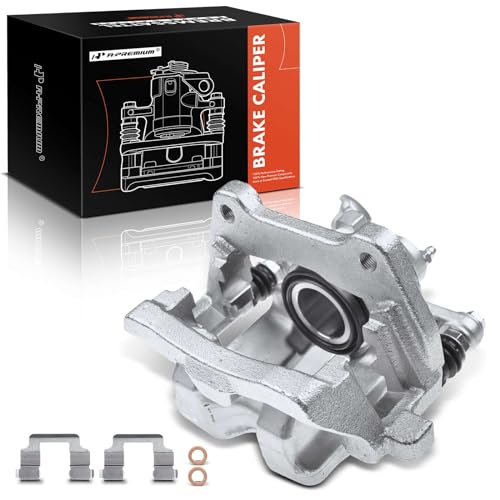 A-Premium Rear Left Driver Disc Brake Caliper with Bracket by A-Premium - Used condition - US$73.49