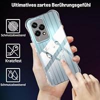 Tieeyivv Hülle für Honor 200 lite Cover Stoßfest Schutzhülle, Soft Transparent Handyhülle [Kamera Schutz] [Weiche Innenschicht] Anti-Scratch Dünn Schutzhülle – Ansicht 2