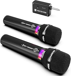 ECHOMUSSY Microphone Wireless