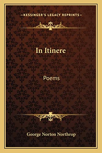 In Itinere: Poems