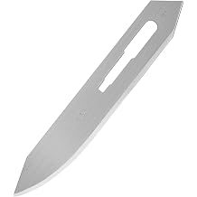 10pcs #60 Scalpel Blades 0.4mm Individually Wrapped Pack Blades Stainless Steel