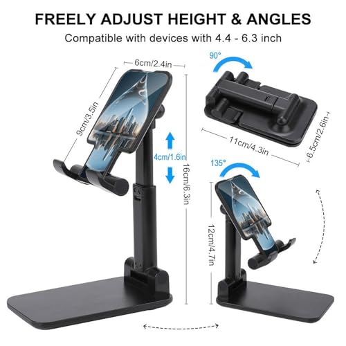 Support de téléphone portable universel mains libres réglable pour voyage - 2