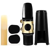 Capuchon de saxophone : léger et portable, ce kit d'embout buccal est un accessoire pour votre saxophone, vos fournitures de saxophone