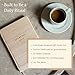 Day by Day Daily Gratitude Journal 2025 for Mindfulness, Happiness, Reflection, and Self Care, Undated Planner Gifts for Women & Men