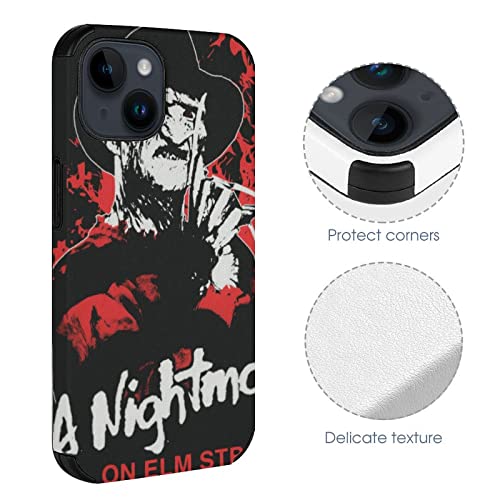 Freddy Music Krueger Compatible With Iphone 14 Fiber Skin Case Case Fiber Leather Protective Case #TOP3
