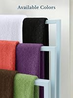 Utopia Towels 4er-Pack Badetücher Set, 69 x 137 cm, Pflaume – Ansicht 9