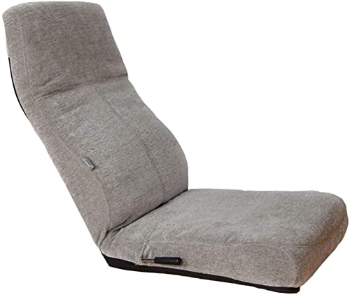 Chaise de sol tatami bleue pour coin lecture et baie vitrée salon