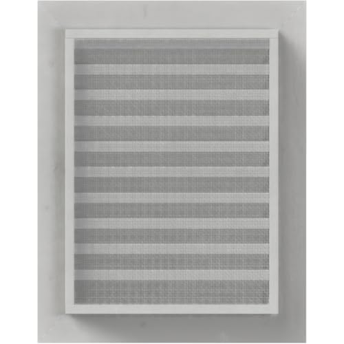 Ekena Millwork GVWVE24X3601RFPWR Vertical Gable Vent, 24"W x 36"H (29"W x 41"H Frame Size), Primed by Ekena Millwork - Image 4