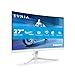 Philips Evnia 27M2C5501-27 Zoll Quad HD Curved Gaming Monitor, 180 Hz, 1 ms, FreeSync Premium, HDR10, Ambiglow (2560x1440, 2X HDMI 2.0, 1x DisplayPort 1.4) Weiss