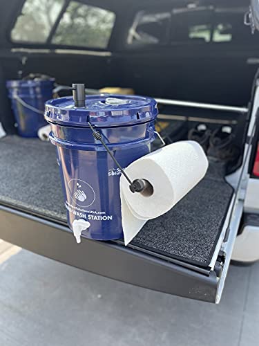 Hand Wash Station Portable Compact Design With Soap Dispenser For Outdoor/Holiday Events,Parties,School Sports Team, Parents On The Go, Travel, Construction Site, Beach, 5 Or 2 Gallon (Blue, 5 Gallon) #TOP4
