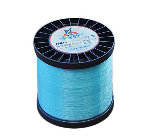 Ohero Sea Slayer Premium Monofilament Line (Bulk Spool) (Aqua Blue, 100LB (Est 2450 Yds))