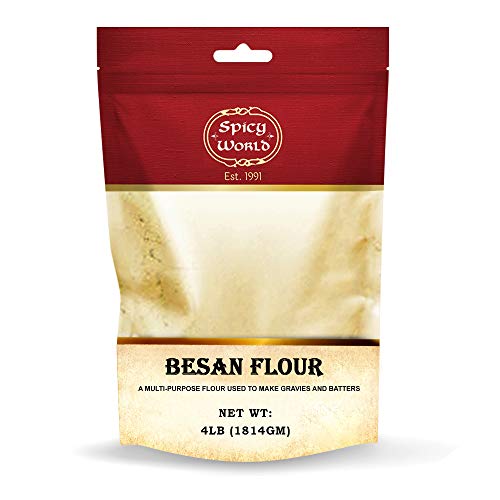Spicy World Besan Chickpea Flour, 4 Pound