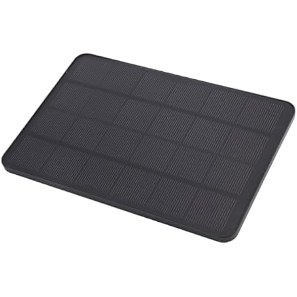 Generic Солнечная панель 10 Вт эффективная зарядка IP66 водонепроницаемая подходит для наружного использования Mono Crystal Black 2PCS